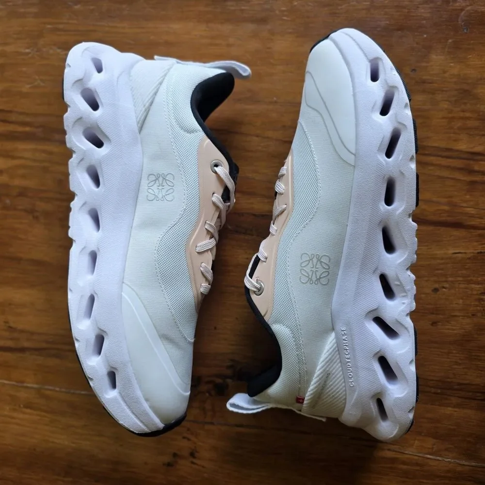 2025 Loewe x ON Cloudtilt 2 'Tan White Gum' Sneakers Size M8 EU41, New No Box!